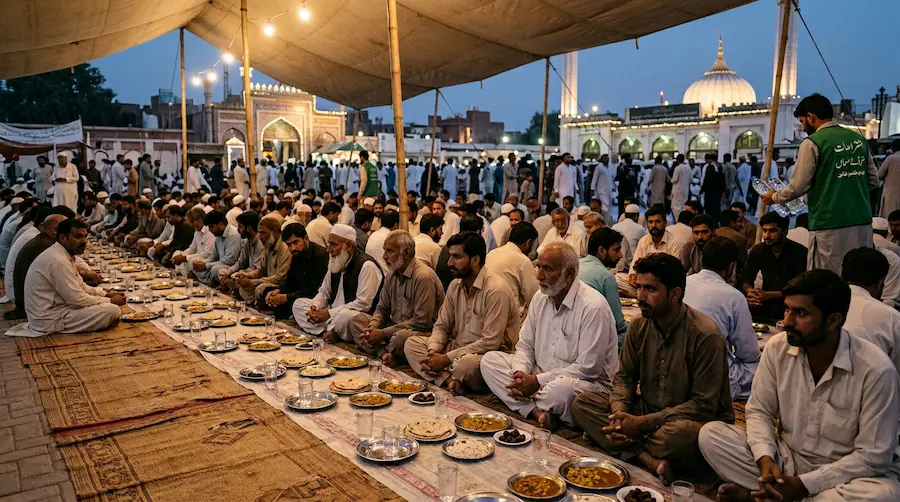 Free Roadside Dastarkhwans & Community Iftar Drives